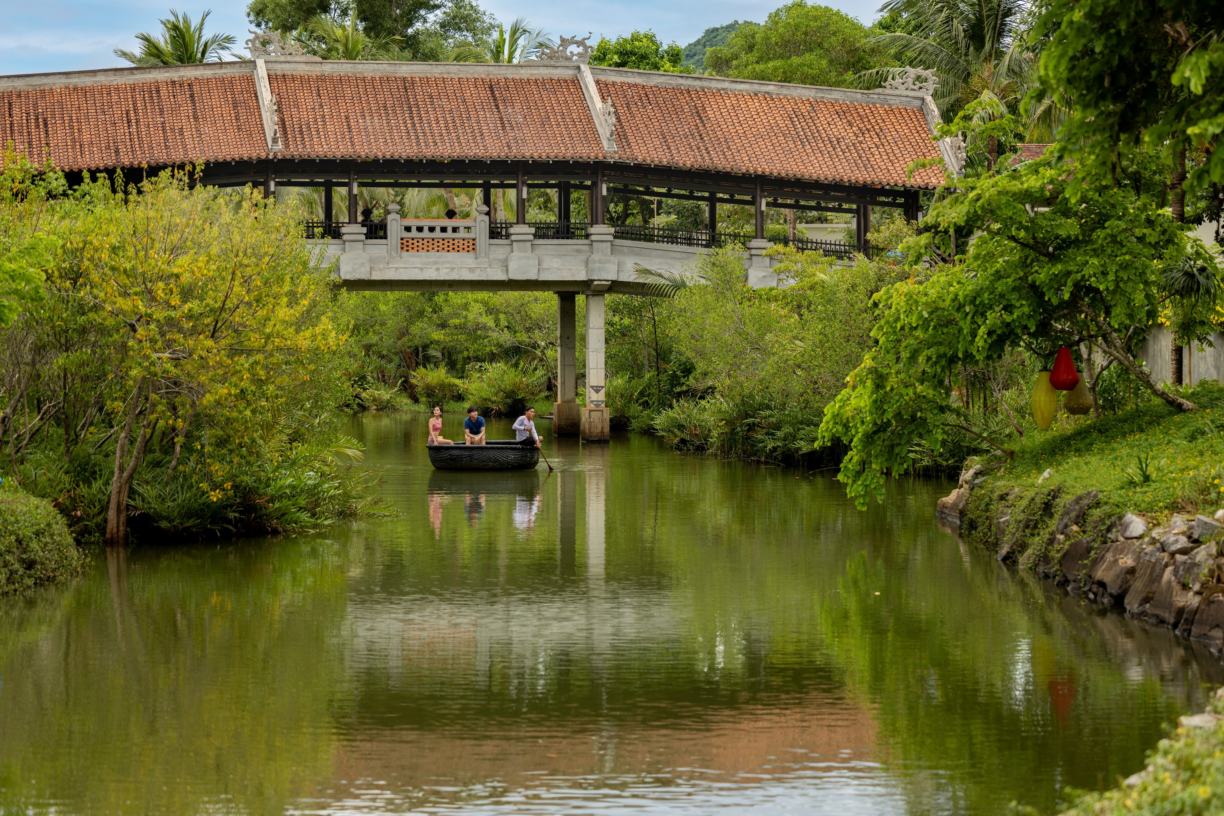 Basket Boat in Vietnam